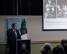 “Those who come to us with a sword, will die by the sword” – a piece of Soviet classics introduced at the Russian Movie Night event in Pretoria