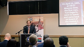 "For Russia, sky is no longer the limit for activities and aspirations for space exploration" - Ambassador Ilya Rogachev